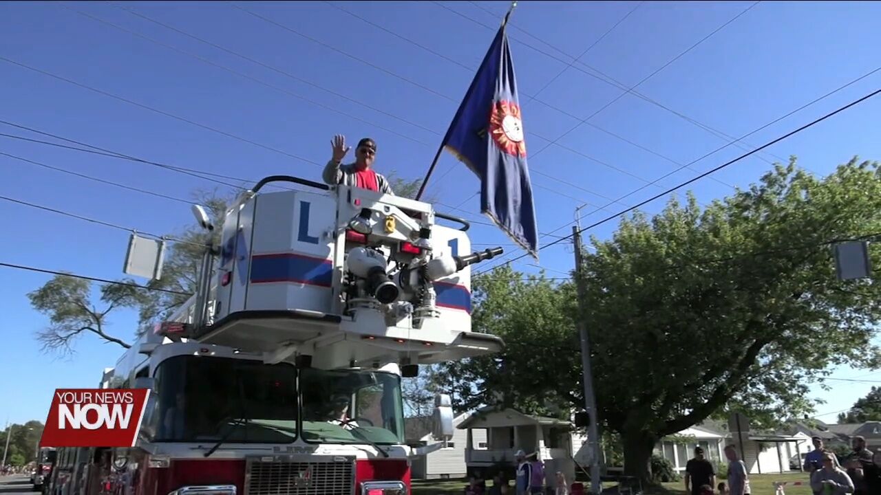 Lima Labor Day Parade dedicated to the memory of Diana Diller and her service to the labor movement